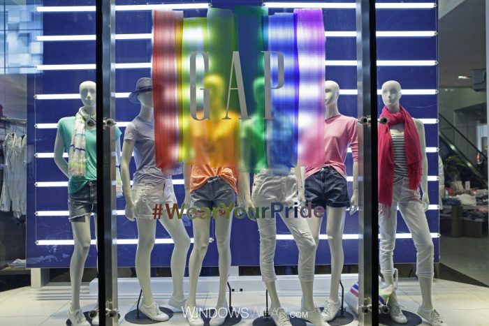 Gay Pride Window Display Ideas 