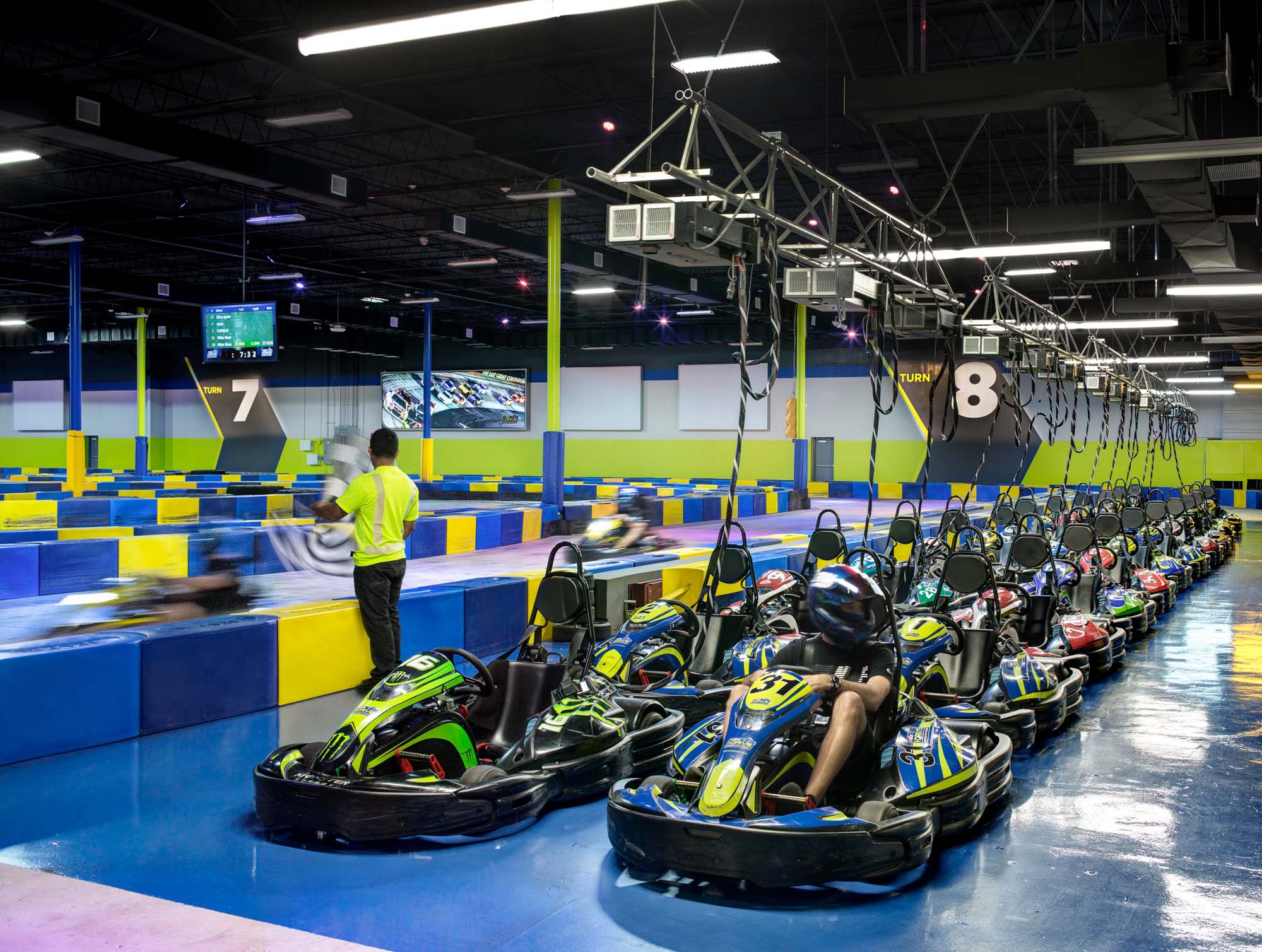 nascar idrive indoor kart racing