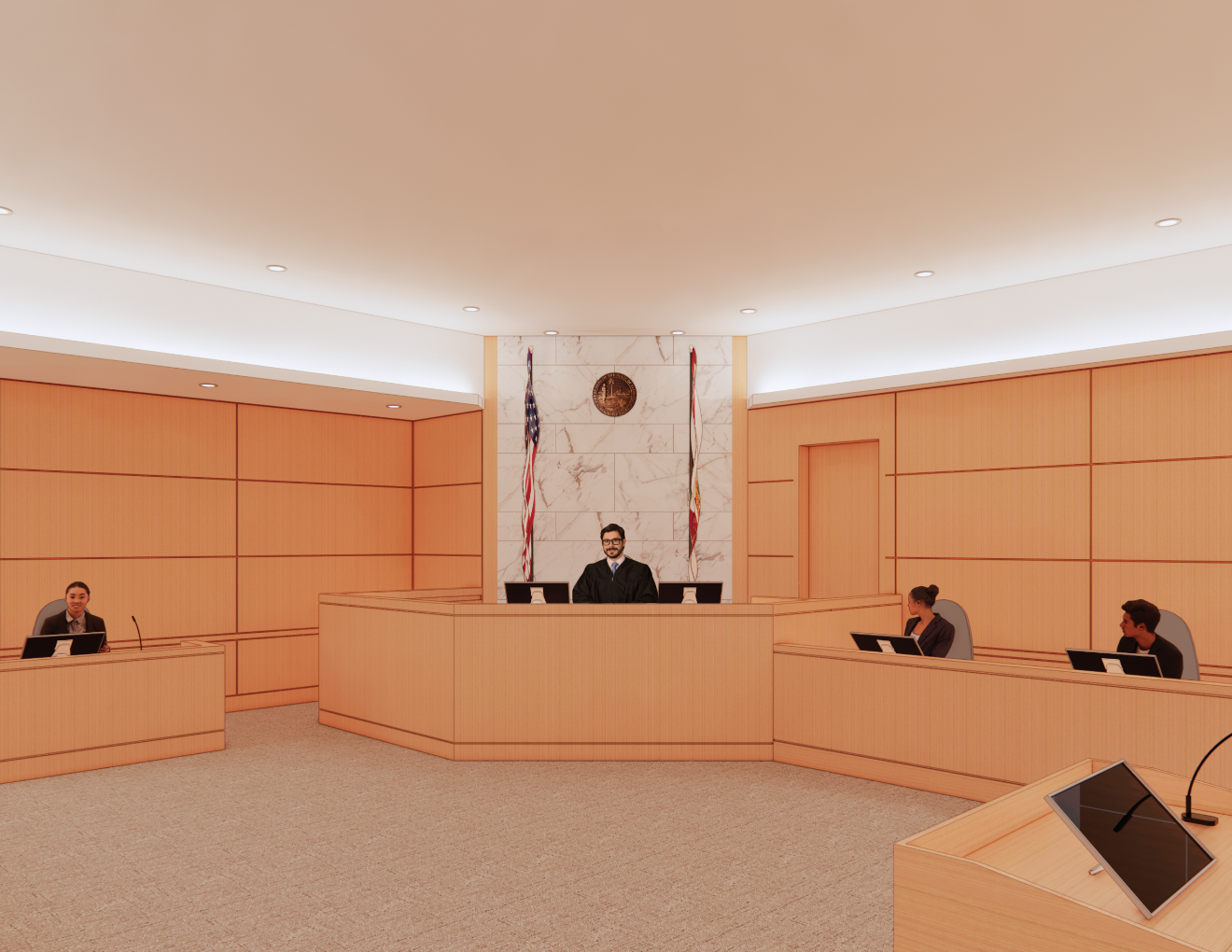 Palm Beach County Courthouse Master Plan and Buildout